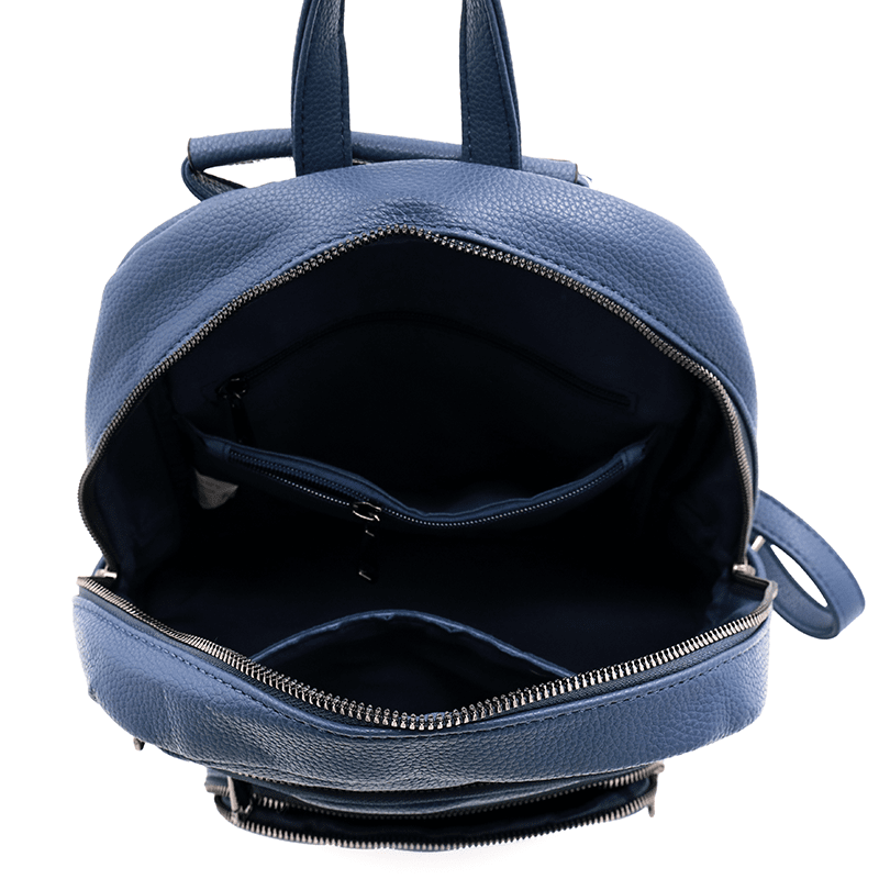 2 az 1-ben - Női hátizsák és táska Arelia - kék