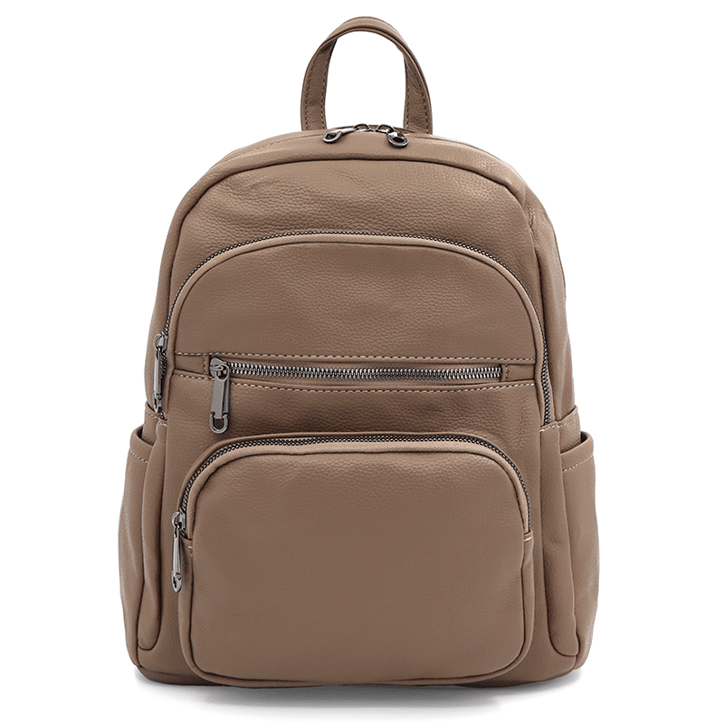 2 az 1-ben - Női hátizsák és táska Arelia - világosbarna