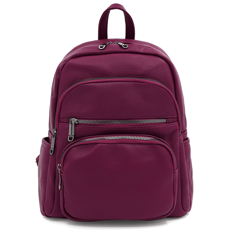 2 az 1-ben - Női hátizsák és táska Arelia - bordó