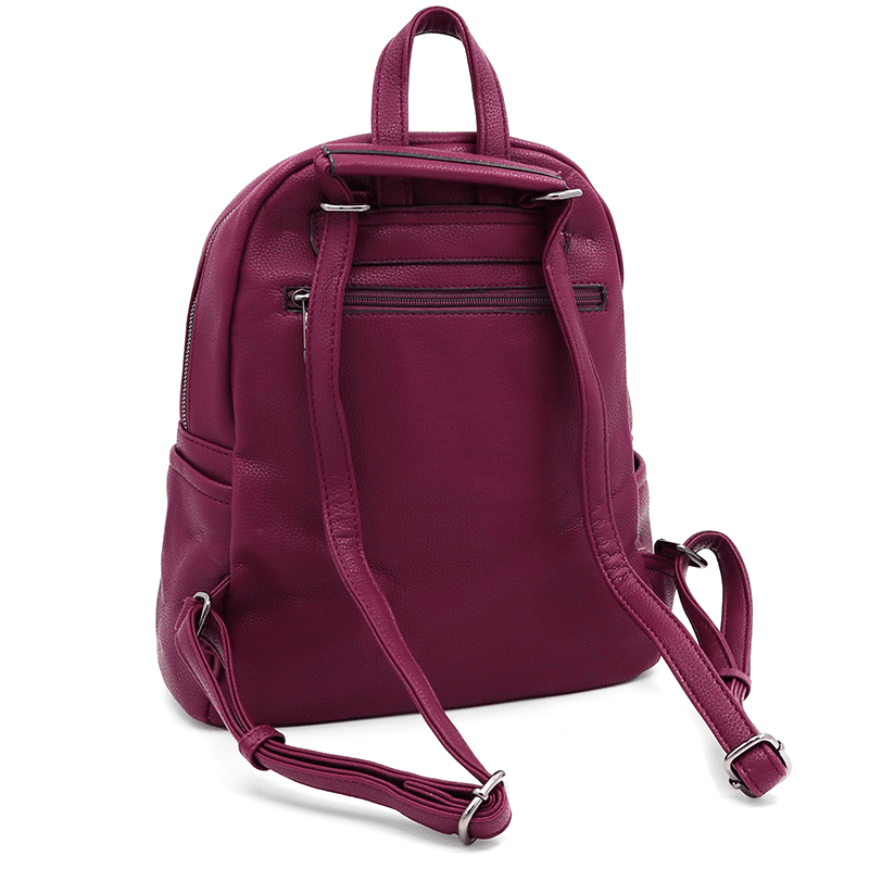2 az 1-ben - Női hátizsák és táska Arelia - bordó