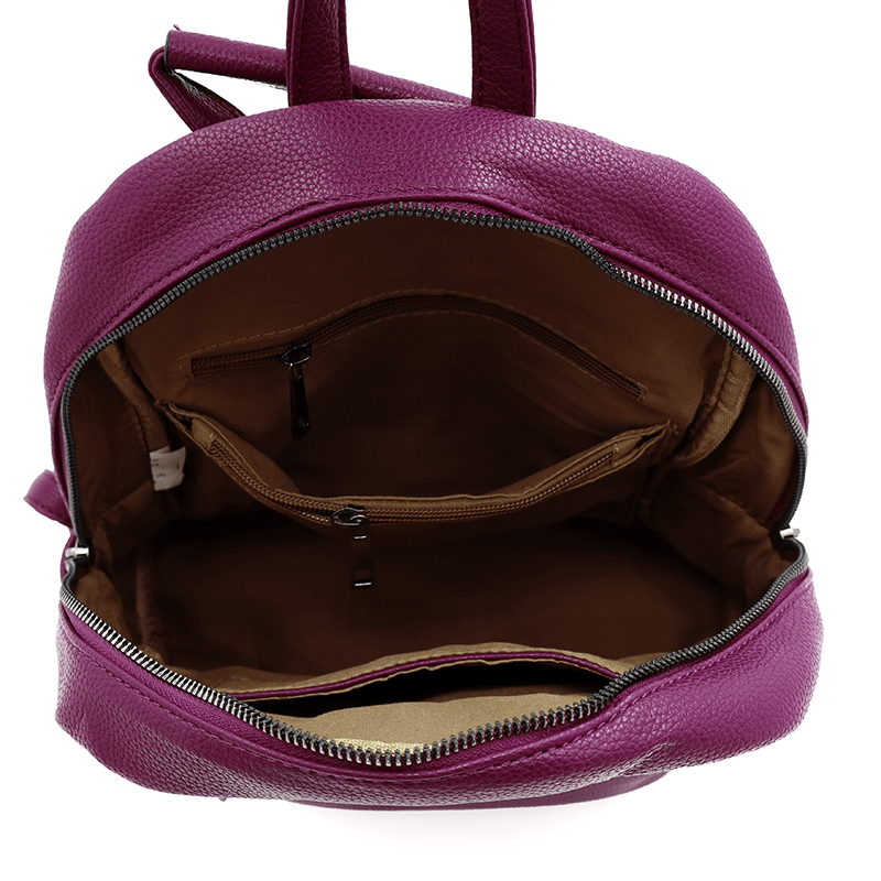 2 az 1-ben - Női hátizsák és táska Arelia - bordó