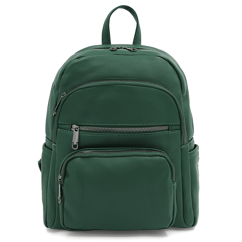 2 az 1-ben - Női hátizsák és táska Arelia - sötétzöld