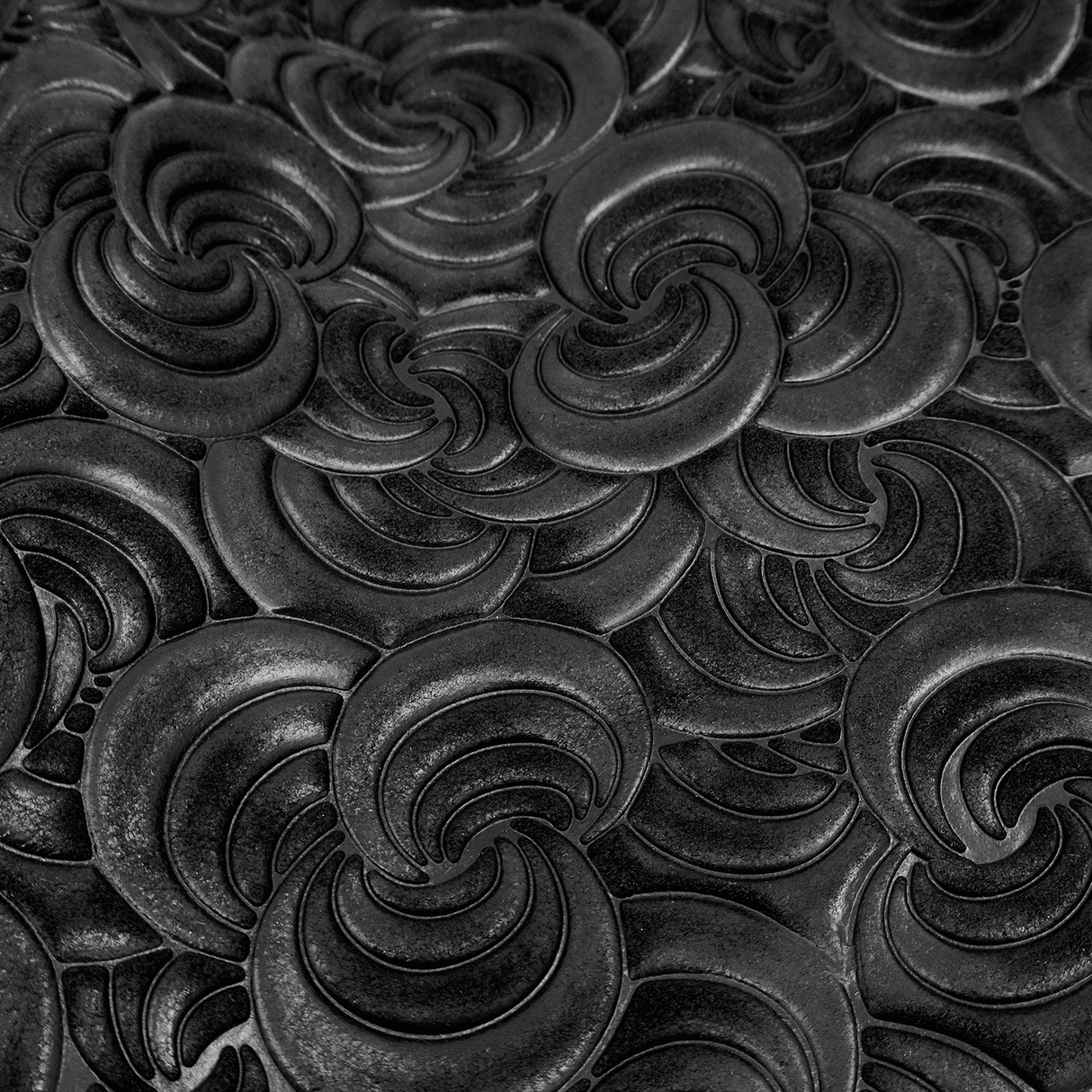 Nagy női táska természetes velúrból Rosie - fekete