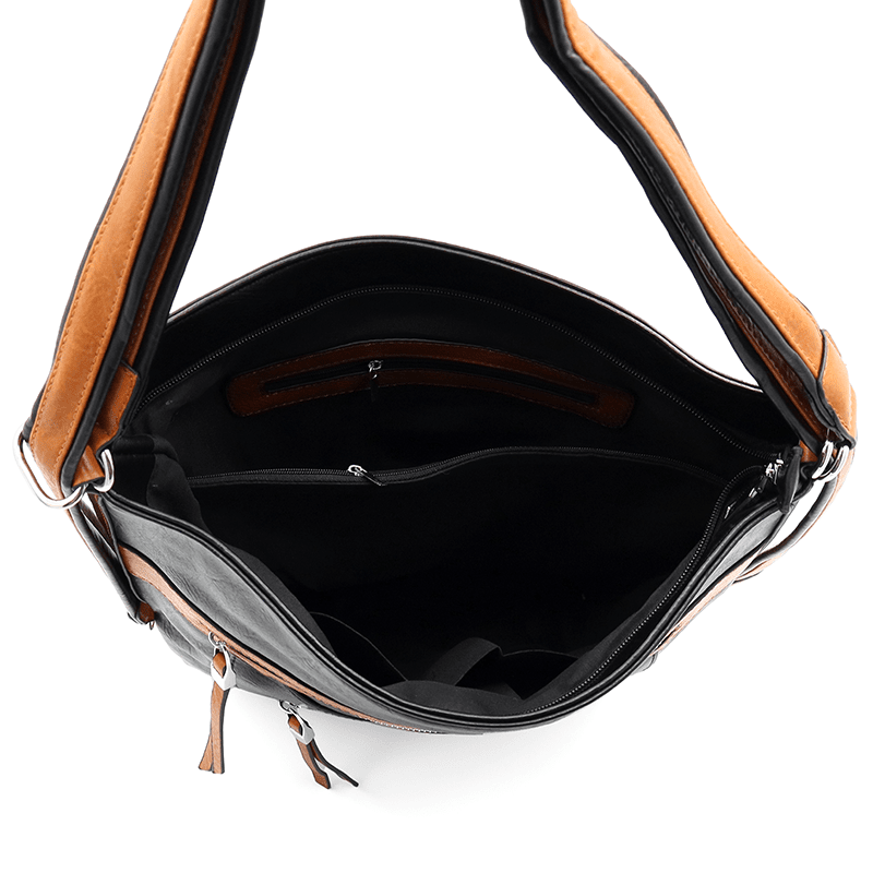 2 az 1-ben – Nagy táska és hátizsák – fekete