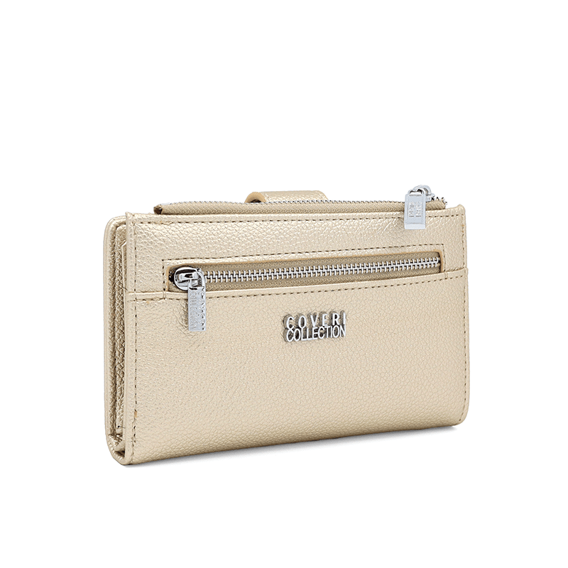 Modern női pénztárca - arany