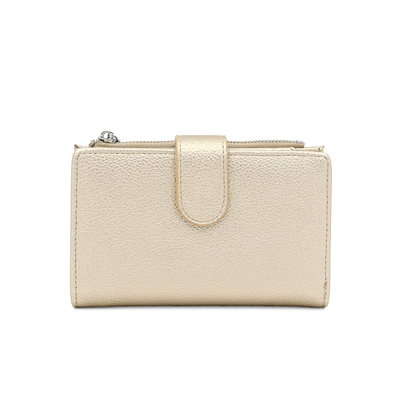 Modern női pénztárca - arany