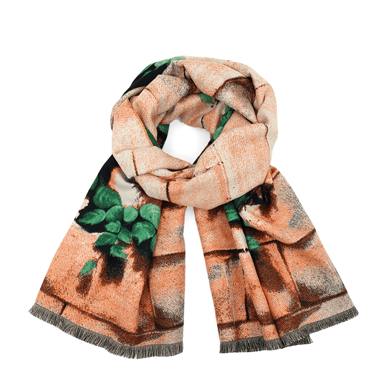 Nyakkendő nyomtatott mintával – Akita kutya