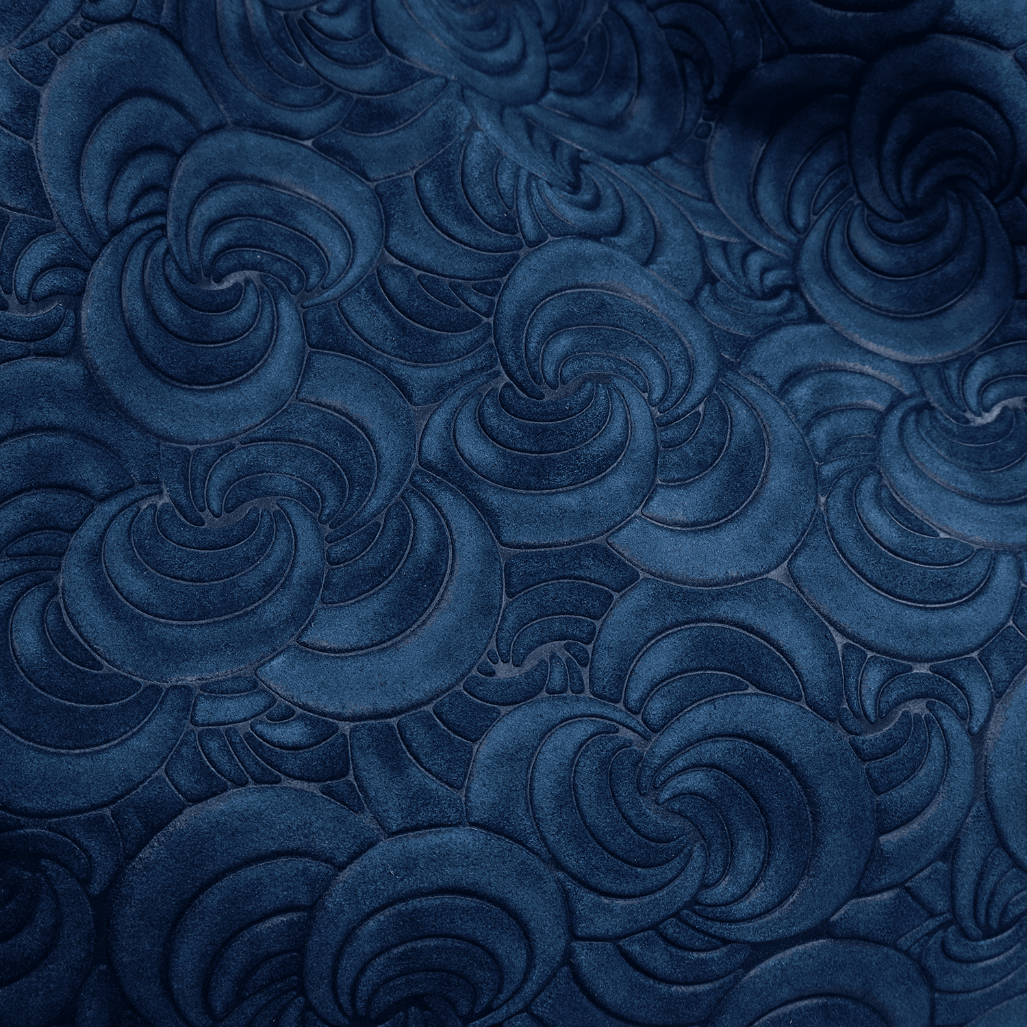 Nagy női táska természetes velúrból Rosie - kék