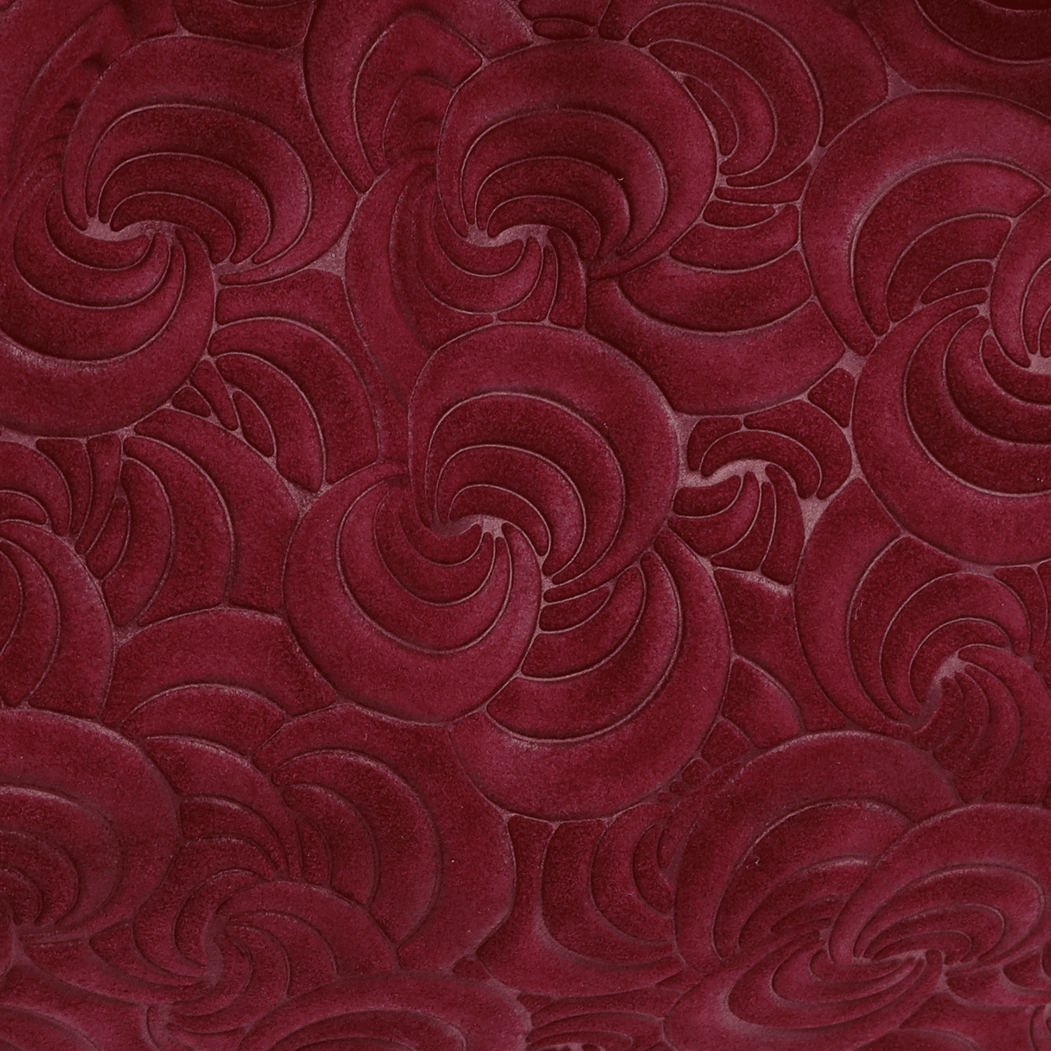 Nagy női táska természetes velúrból Rosie - bordó