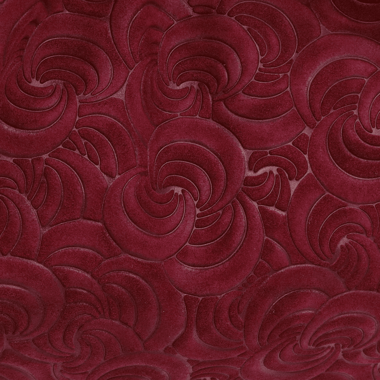 Nagy női táska természetes velúrból Rosie - bordó