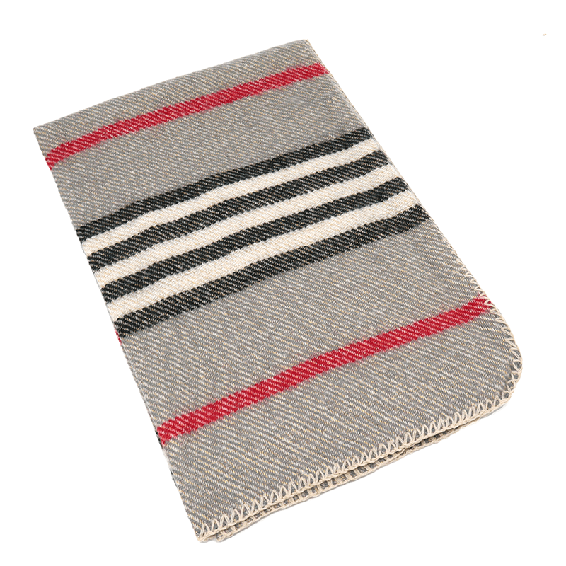 Színes női sál - szürke