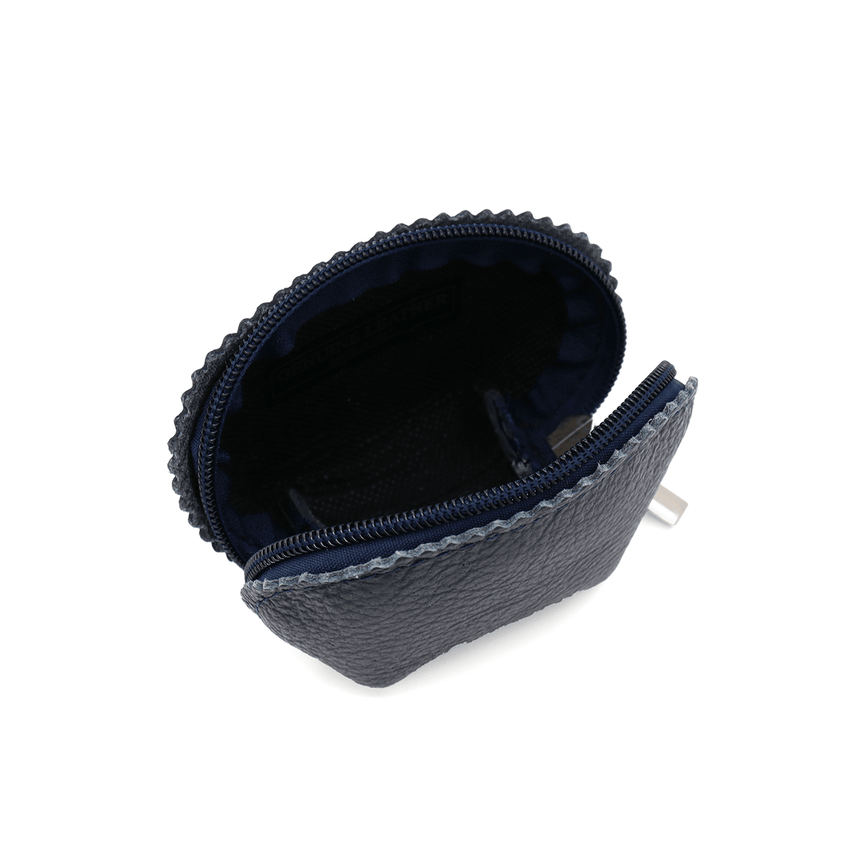 Bőr pénztárca - sötétkék