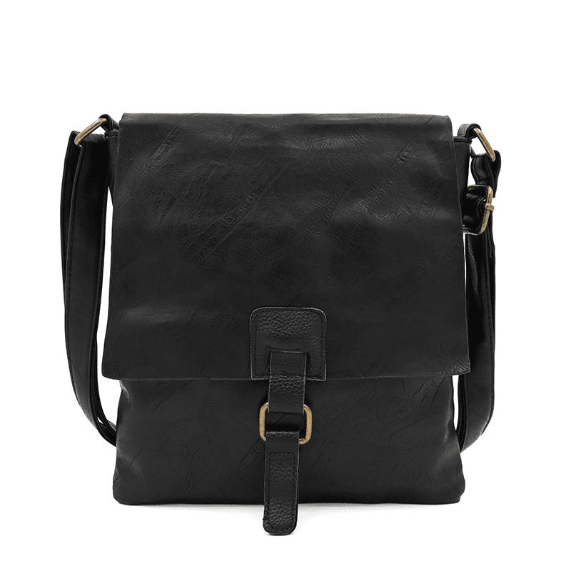 Modern válltáska Samara - fekete