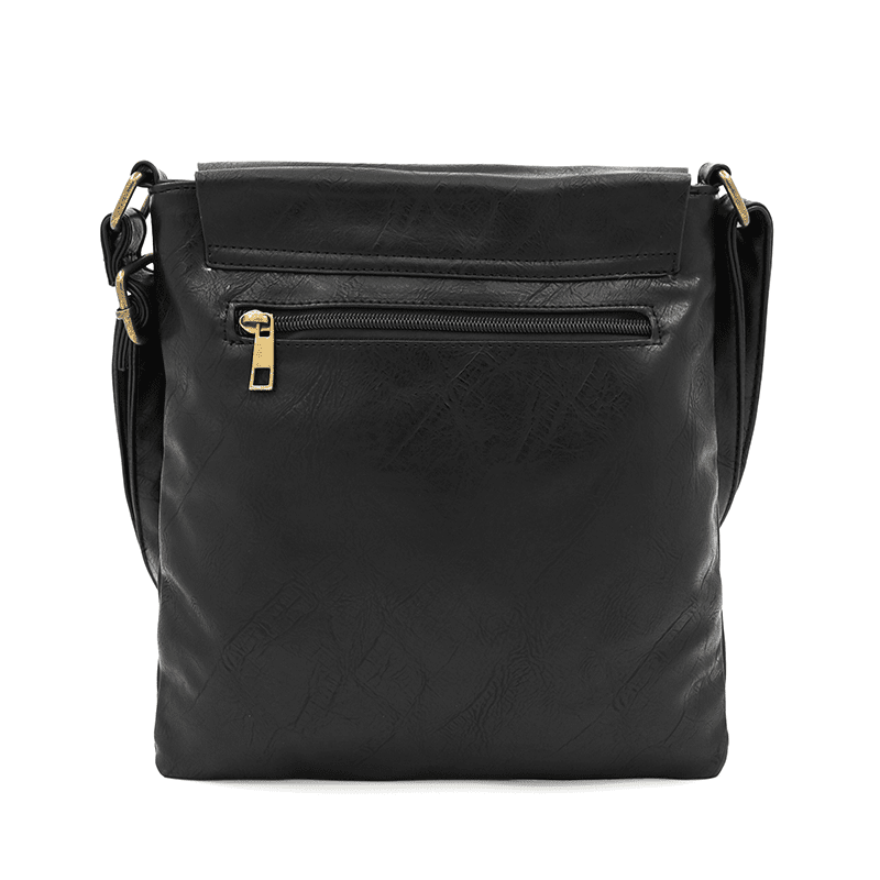 Modern válltáska Samara - fekete