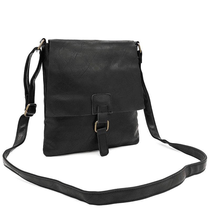 Modern válltáska Samara - fekete