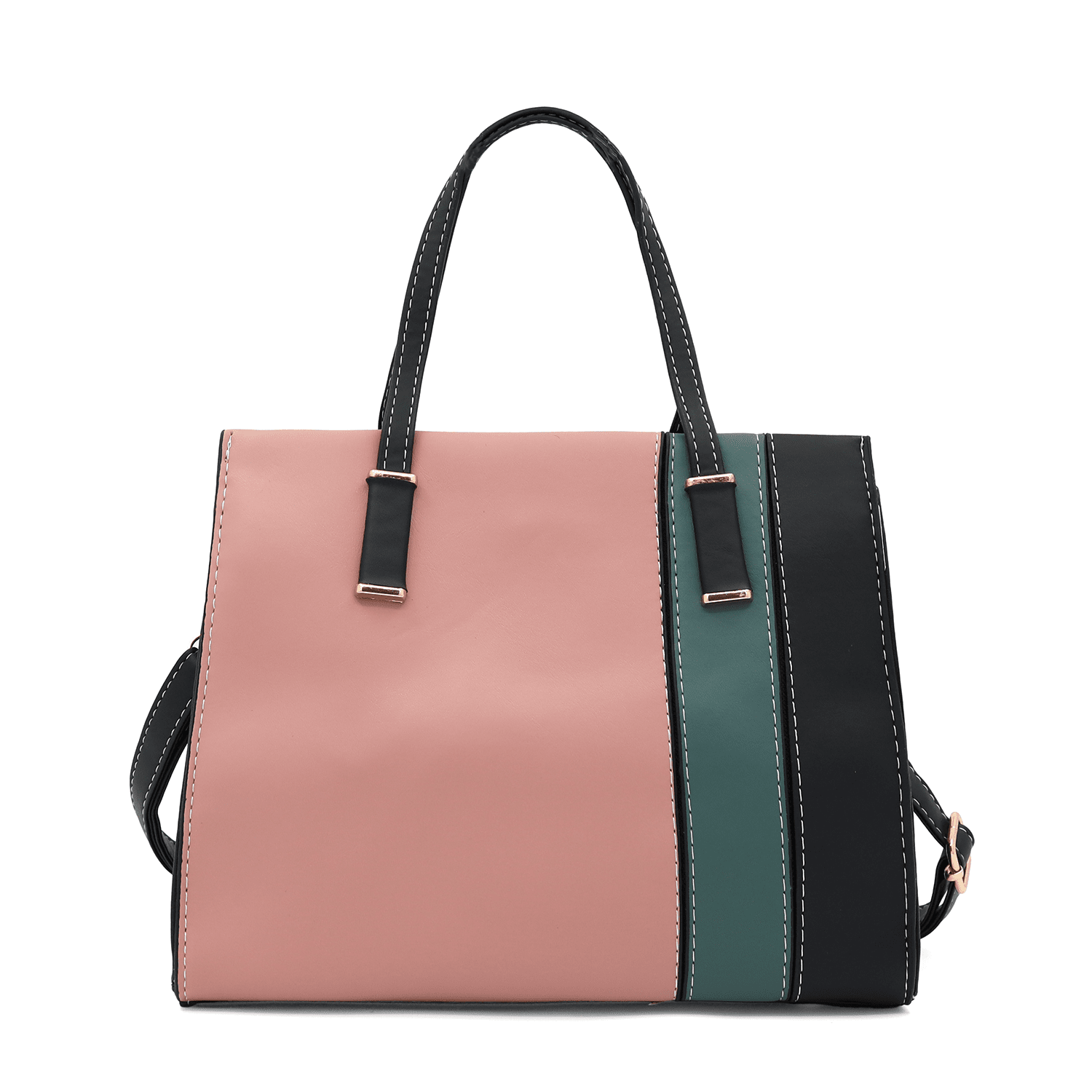 Miranda női táska -  - rózsaszín/fekete