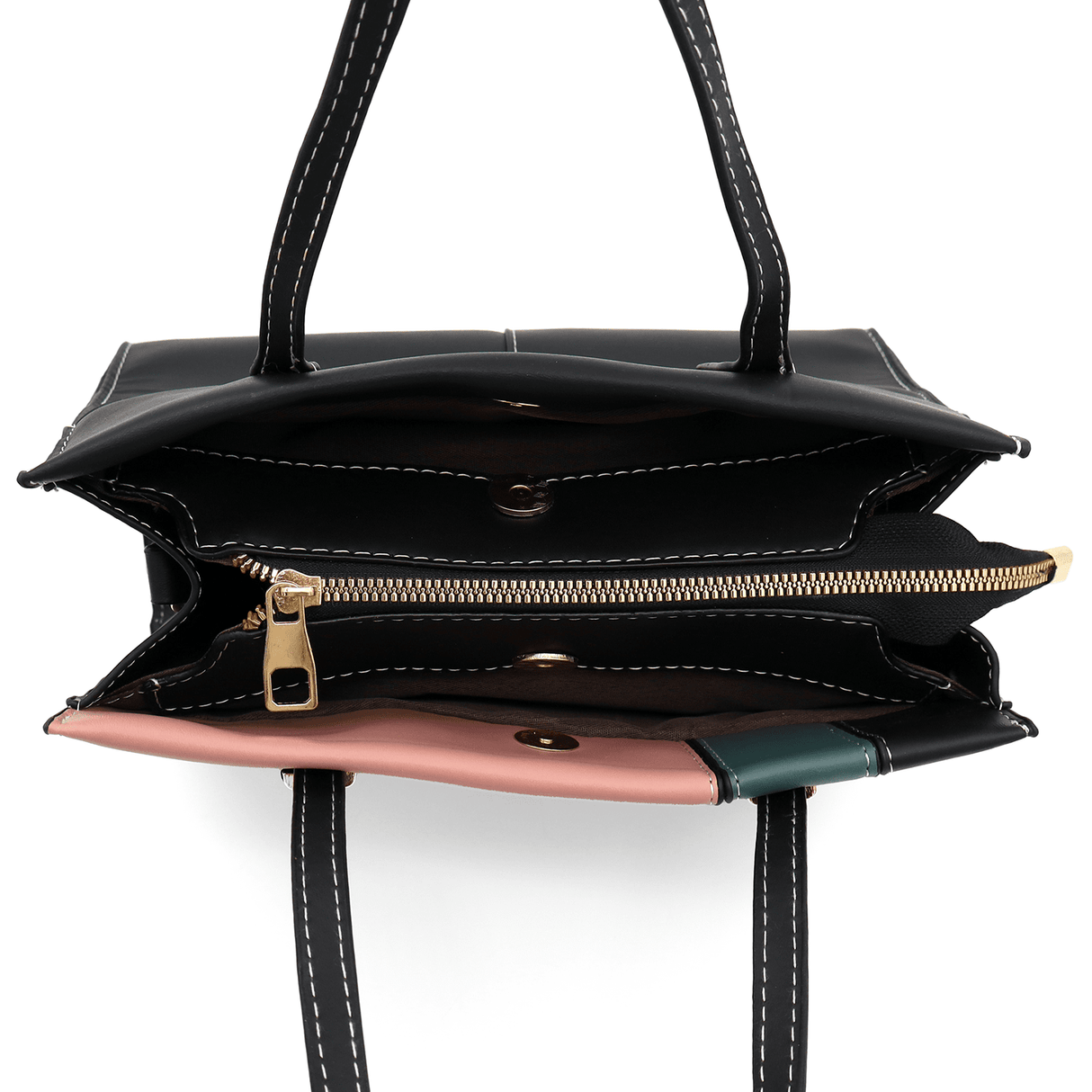 Miranda női táska -  - rózsaszín/fekete