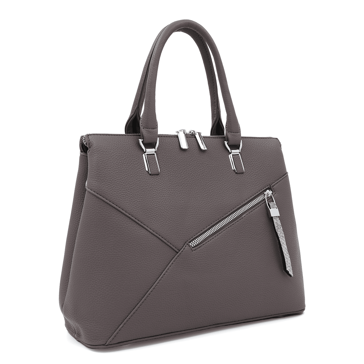 Elegáns női táska Marina - sötétbarna