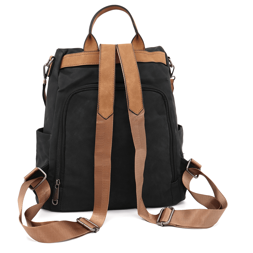 2 az 1-ben - Női hátizsák és táska Elenor - fekete