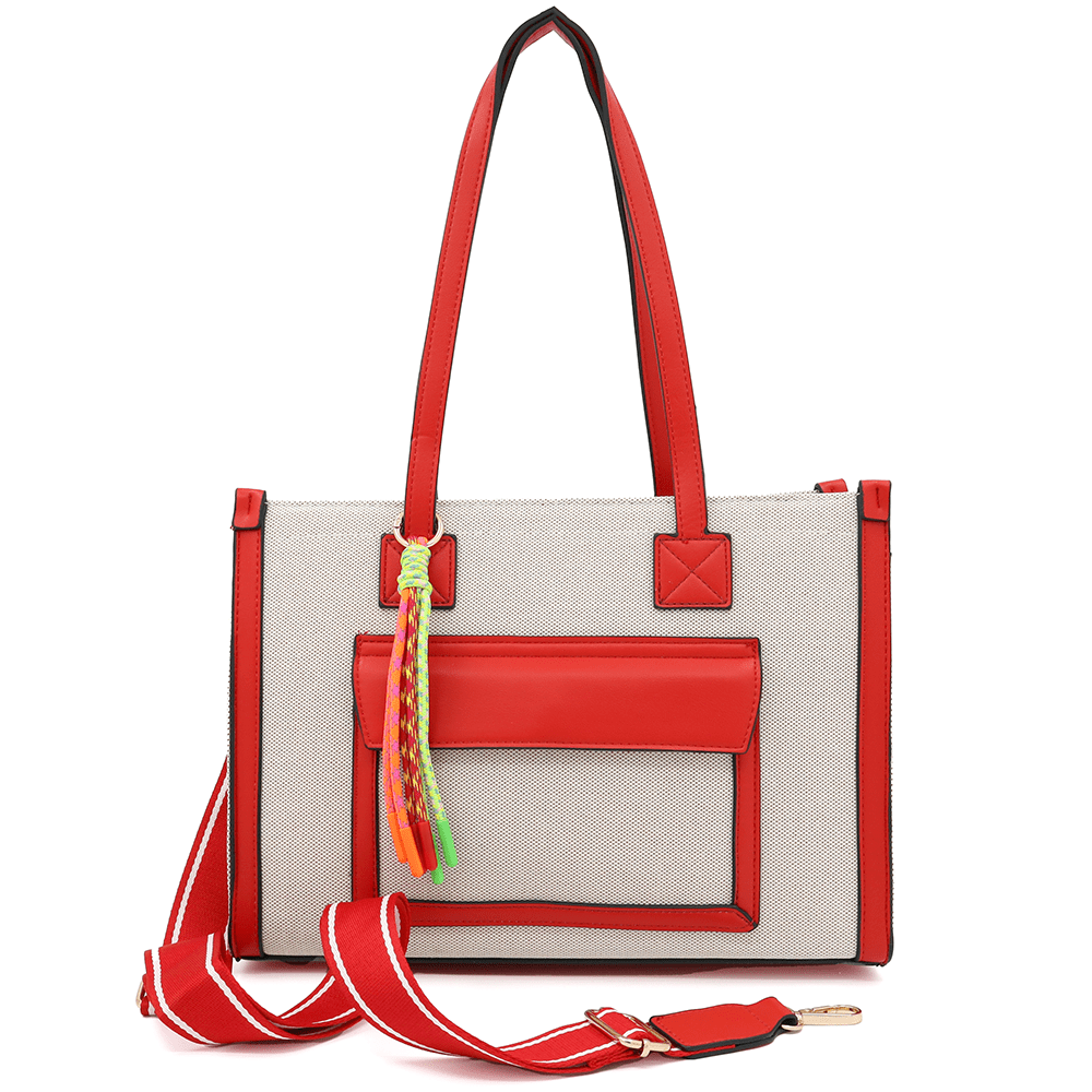 Érdekes női táska Yana - piros