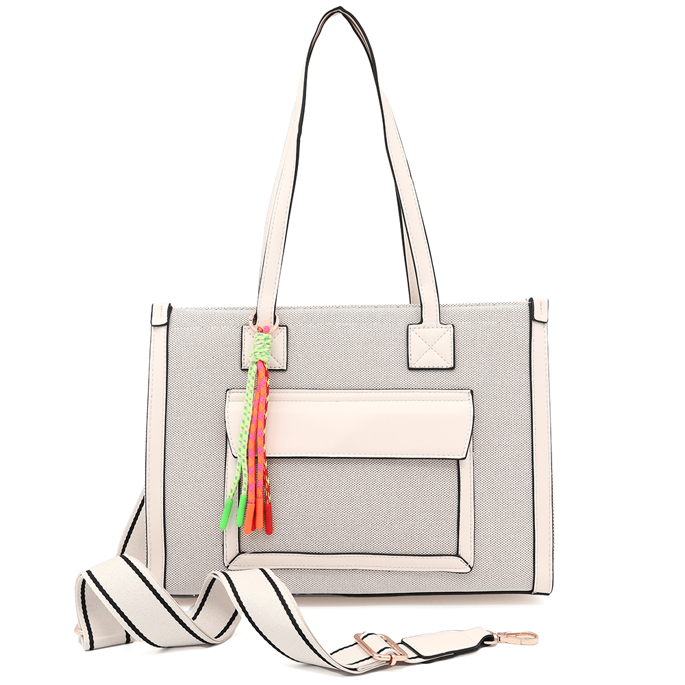 Érdekes női táska Yana - bézs