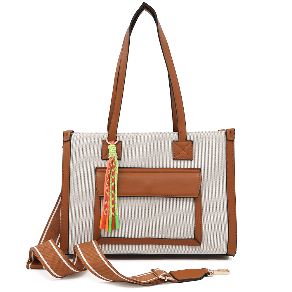 Érdekes női táska Yana - cseréptetőbarna