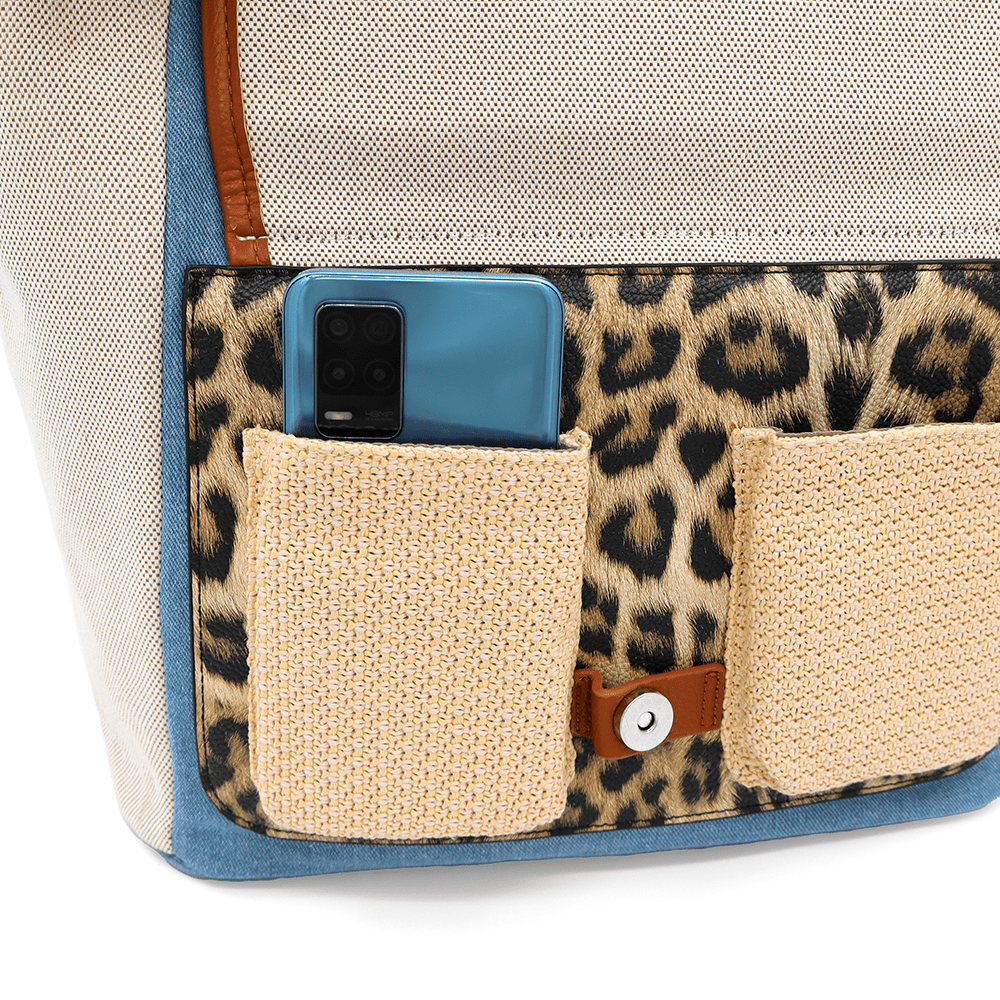 Nagy női táska denim Dani