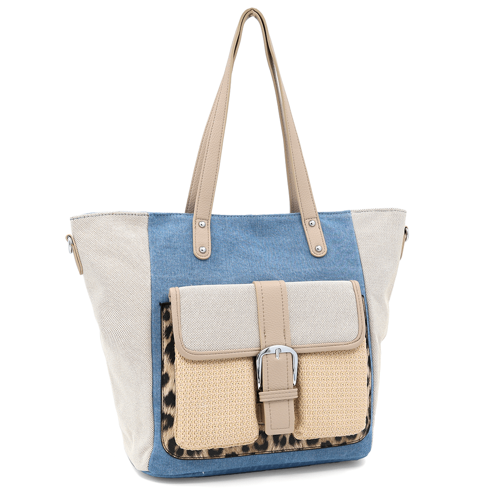 Nagy női táska denim Dani