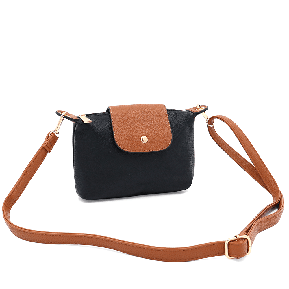 Női válltáska Tedi - fekete