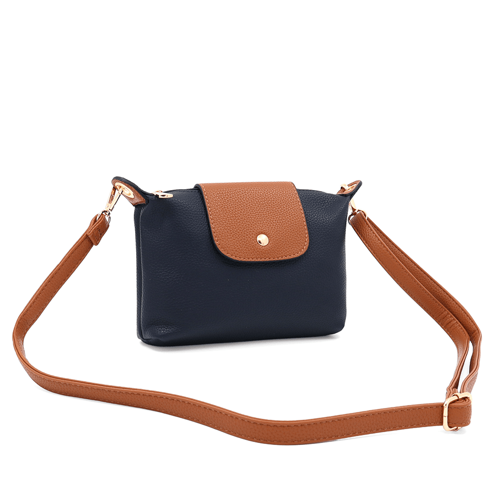 Női válltáska Tedi - sötétkék