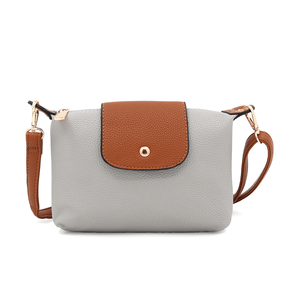 Női válltáska Tedi - szürke