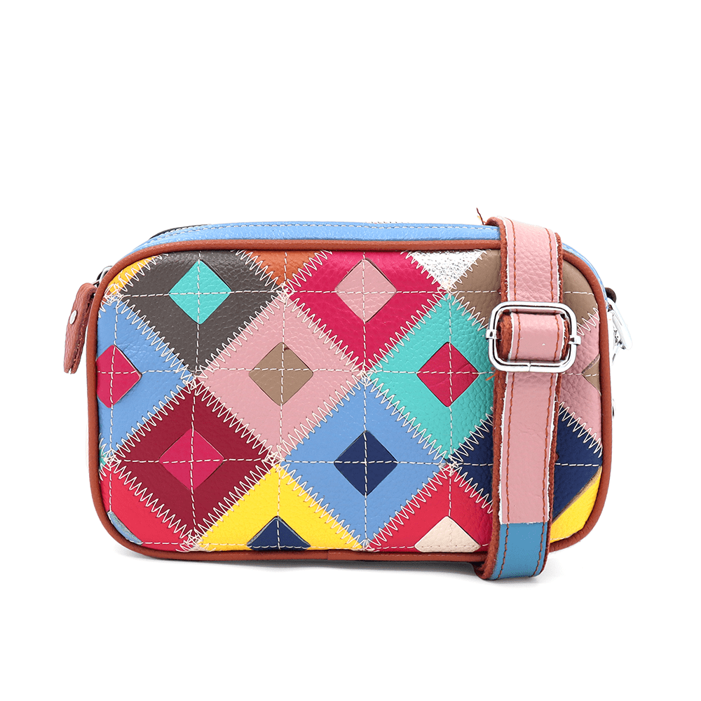 Italina természetes bőr válltáska