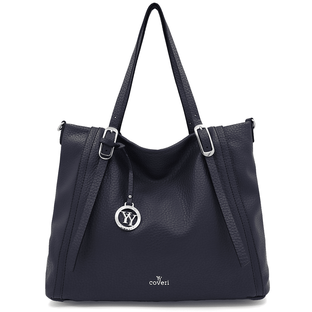 Nagy női táska Monika - sötétkék