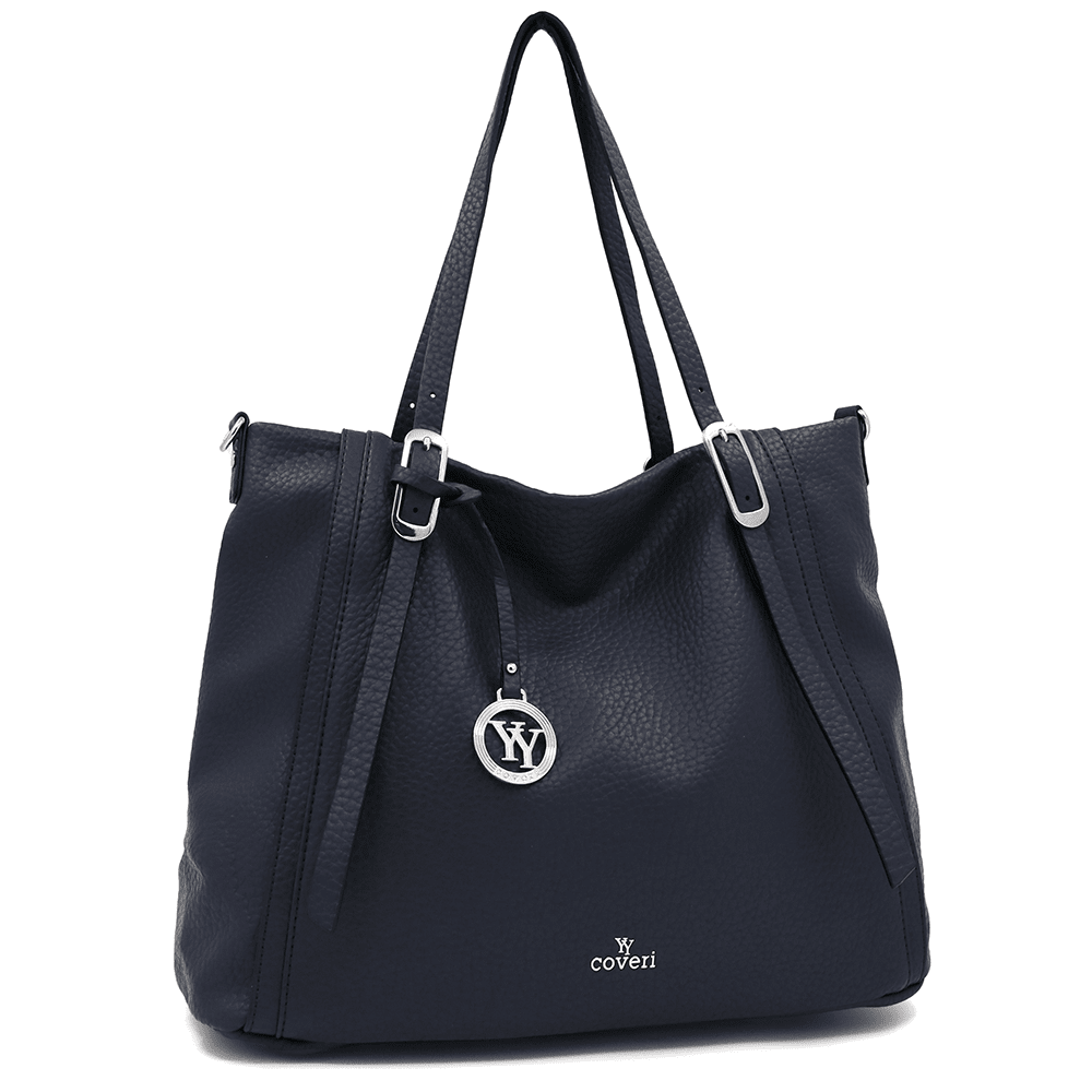 Nagy női táska Monika - sötétkék