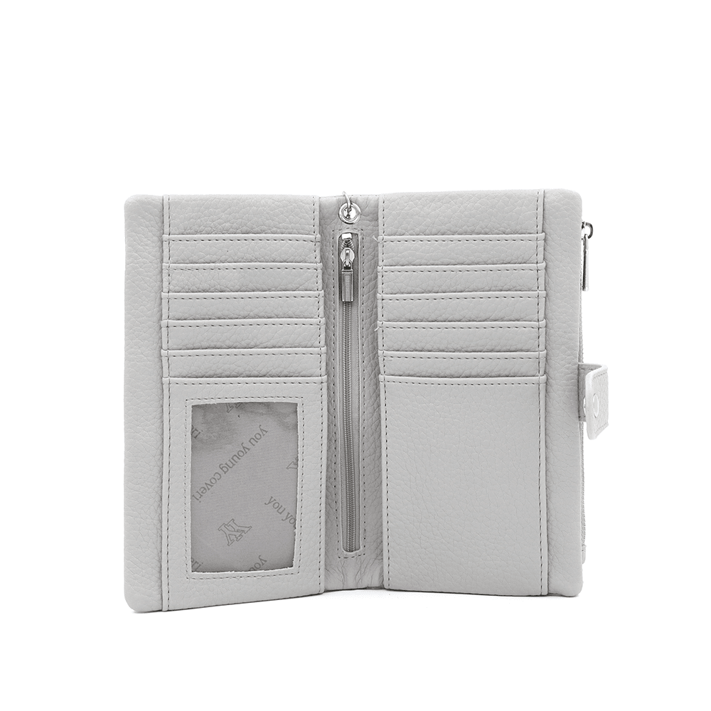 Kézitáska fogantyúval  - szürke