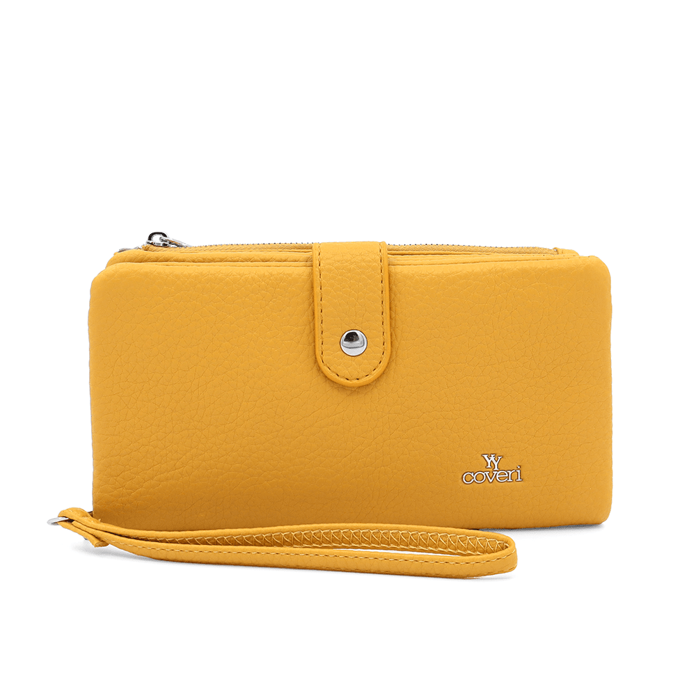 Kézitáska fogantyúval  - mustársárga