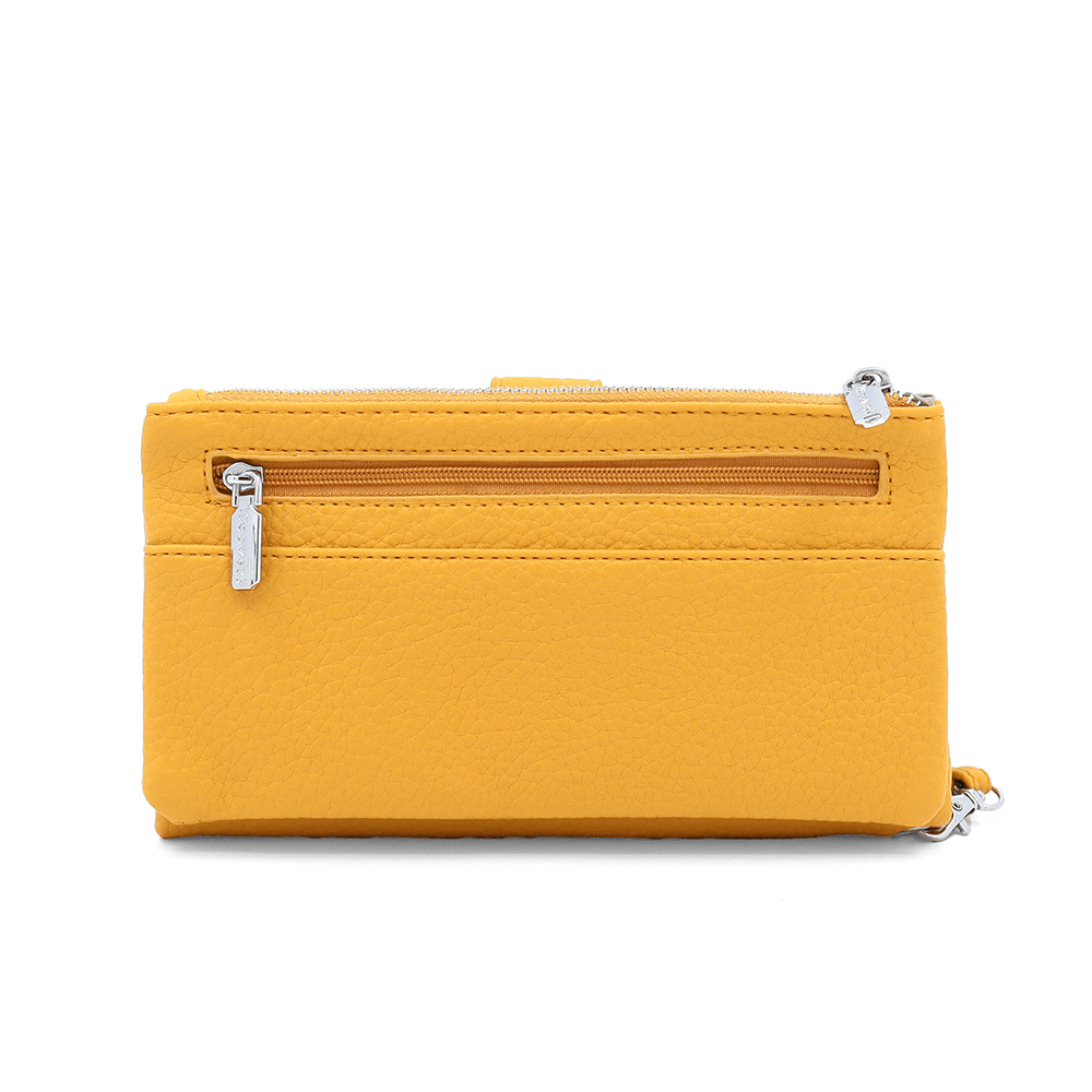 Kézitáska fogantyúval  - mustársárga