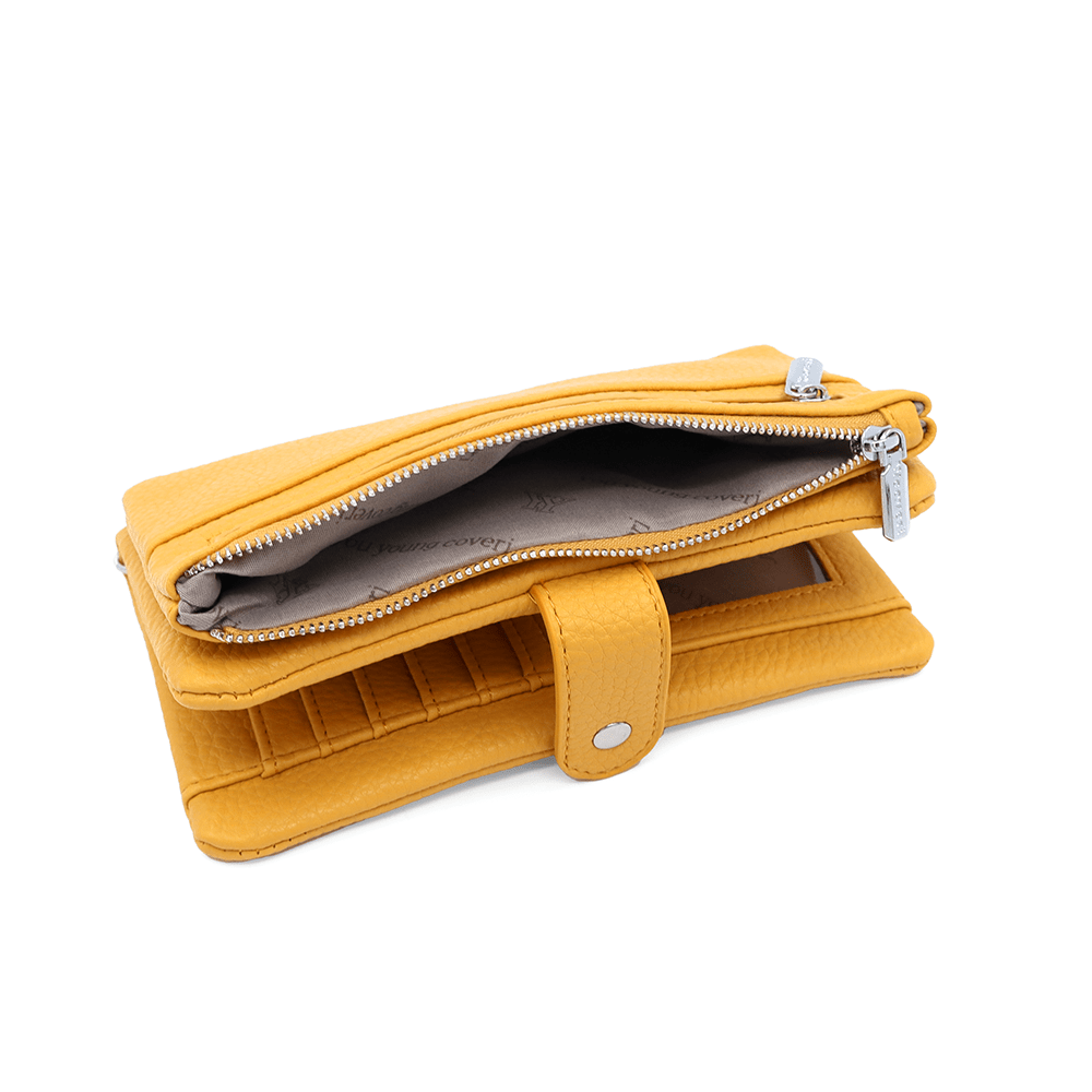 Kézitáska fogantyúval  - mustársárga