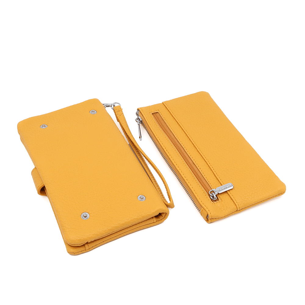 Kézitáska fogantyúval  - mustársárga