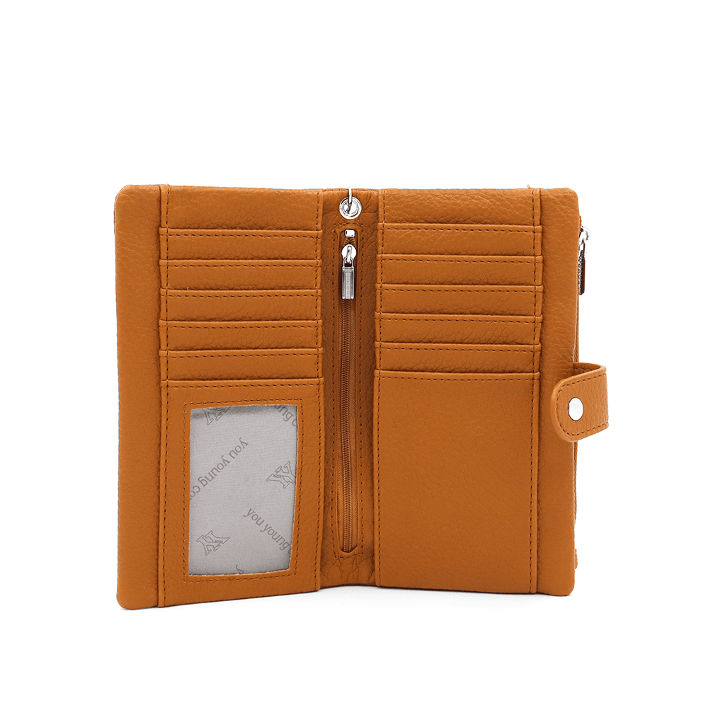 Kézitáska fogantyúval  - cserépbarna