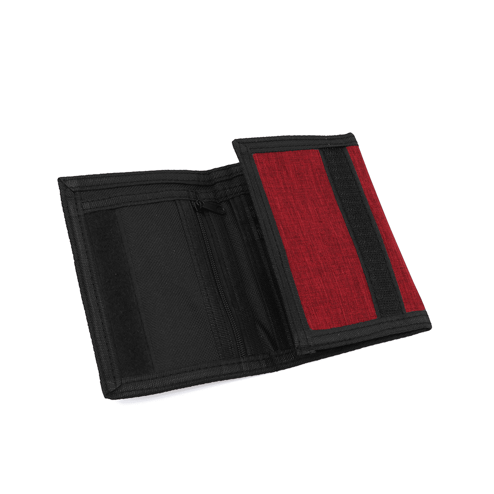 Unisex pénztárca kulcstartóval - piros