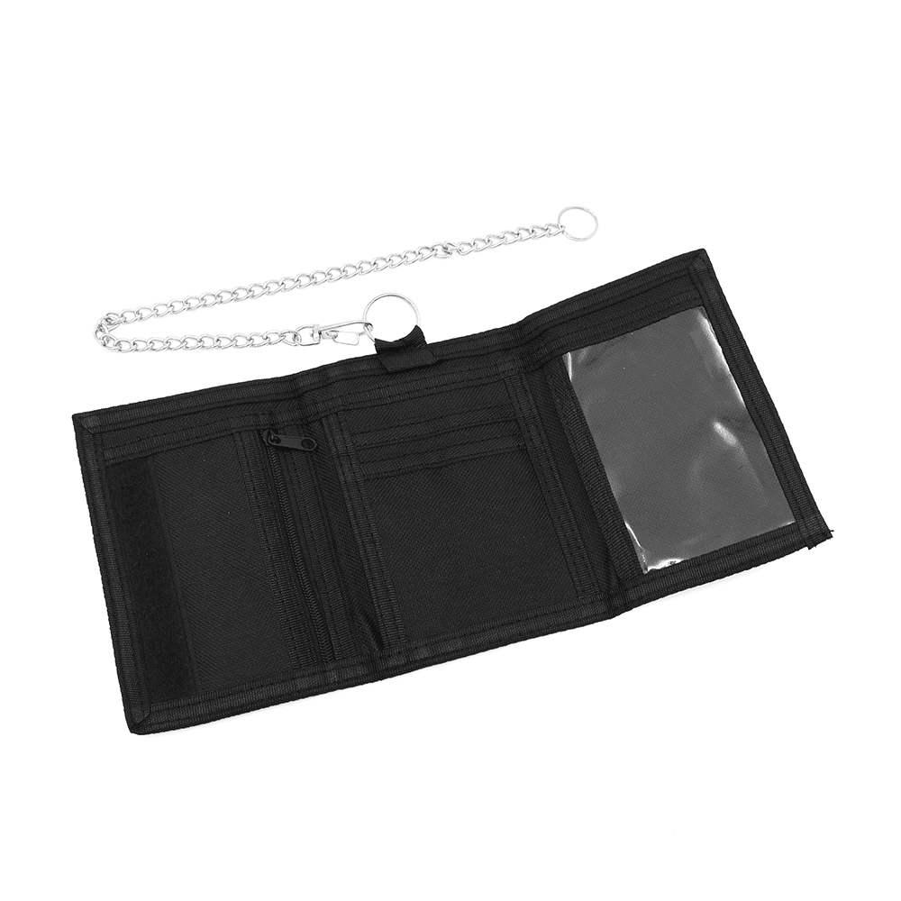 Unisex pénztárca kulcstartóval - szürke