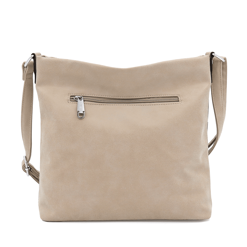 Női válltáska - világosbarna