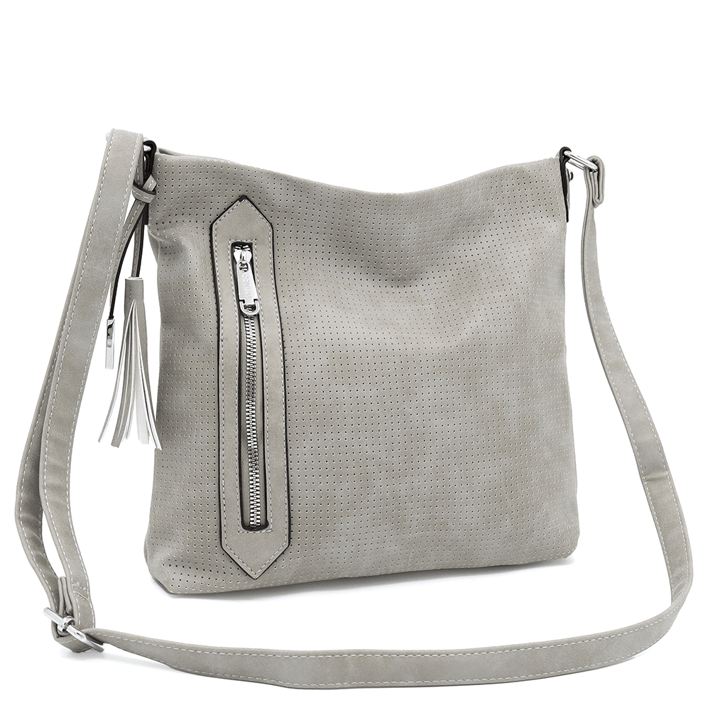 Női válltáska - szürke