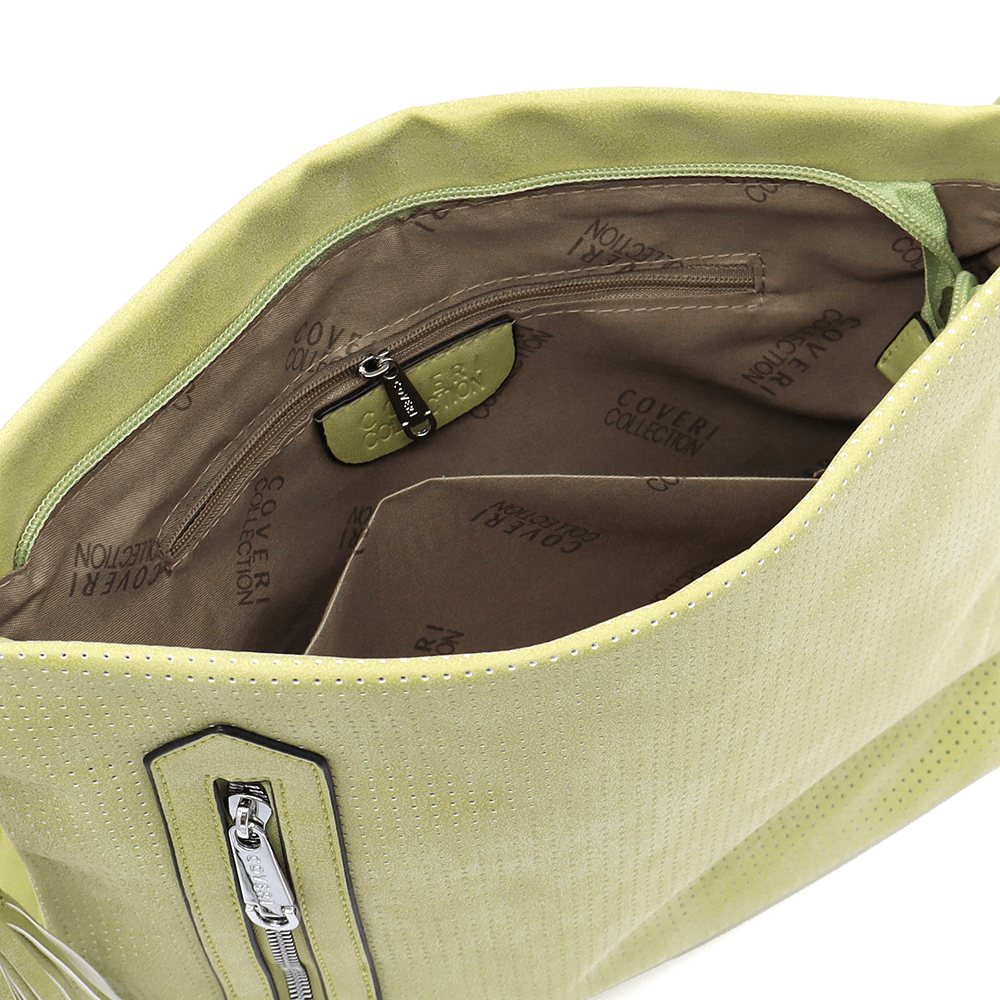 Női válltáska - zöld