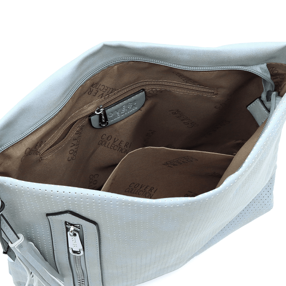 Női válltáska - világoskék