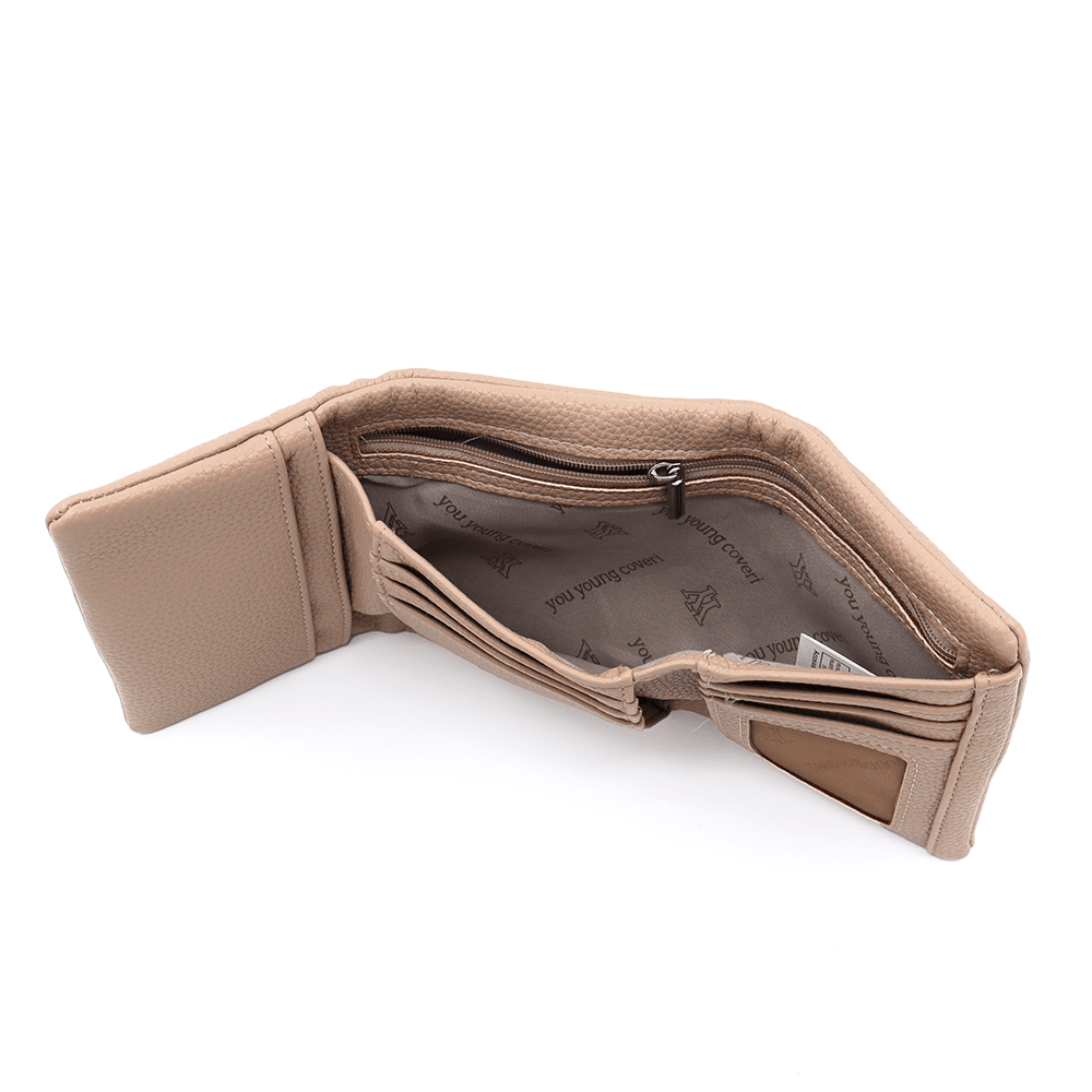 Női pénztárca - világosbarna