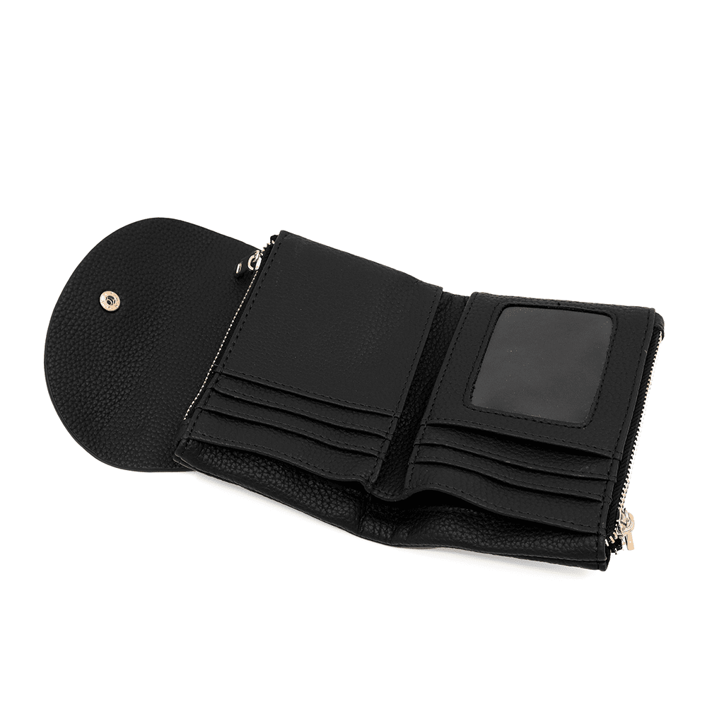 Kis női pénztárca - fekete