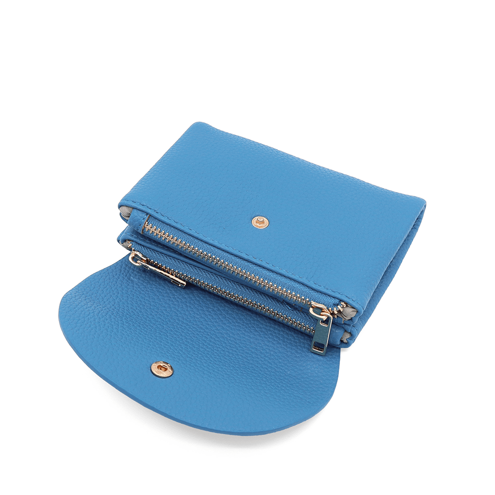 Kis női pénztárca - kék