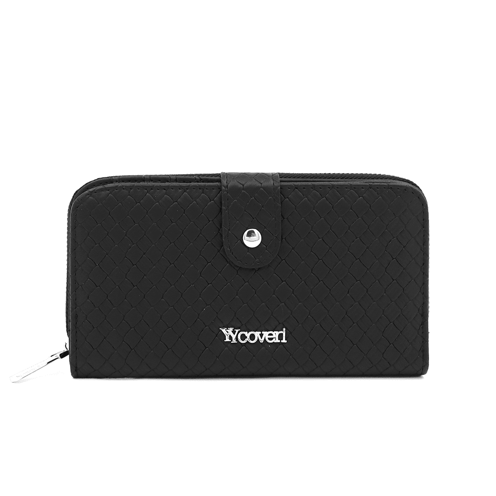 Nagy női pénztárca - fekete